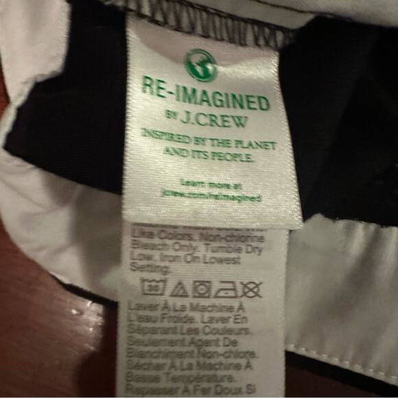 J crew Linen Blend Scallop Hem Shorts L2142 Pockets 2021 Solid Black Size 2 - Picture 9 of 13